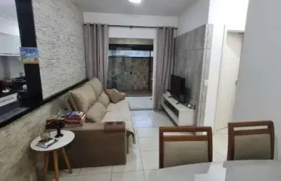 Apartamento 2 quartos suite - terreo - quintal privativo - condominio villaggio manguinhos