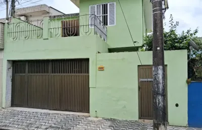 Excelente sobrado à venda -  3 dorm. no bairro macuco – santos-sp