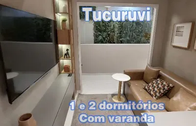 Apartamento 1 ou 2 dormitórios com varanda gourmet a 200m do metrô tucuruvi