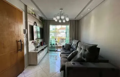 Apartamento à venda, 80 m² por r$ 459.000,00 - parque das nações - santo andré/sp