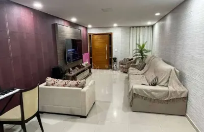 Sobrado à venda, 250 m² por r$ 990.000,00 - vila assunção - santo andré/sp