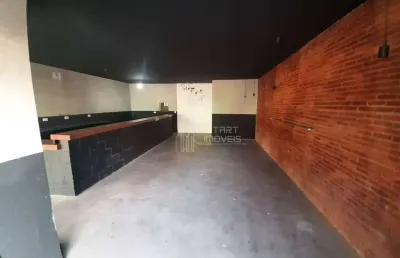Salão para locação, 15 vagas, 230m², bairro jardim - santo andré/sp.