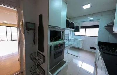 Apartamento alto padrão com 3 dormitórios para locação 114 m² santo andré/sp