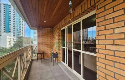 Apartamento com 4 dormitórios para alugar, 310 m² por r$ 15.100/mês - jardim - santo andré/sp