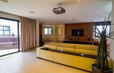 Cobertura à venda, 357 m² por r$ 3.000.000,00 - jardim - santo andré/sp