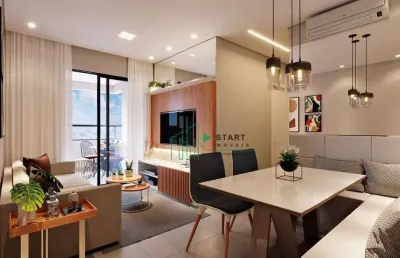 Apartamento à venda, 65 m² por r$ 623.291,20 - campestre - santo andré/sp