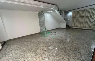 Sobrado à venda, 220m², 03 quartos, 01 suíte, 04 vagas, vila camilópolis - santo andré/sp, por r$710 mil