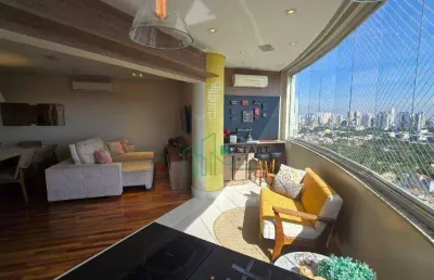 Apartamento com 3 dormitórios para alugar, 158 m² por r$ 9.795/mês - vila assunção - santo andré/sp