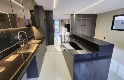 Casa em condomínio fechado com 4 quartos à venda na antônio prado, 7, jardim cristal, aparecida de goiânia por r$ 1.980.000
