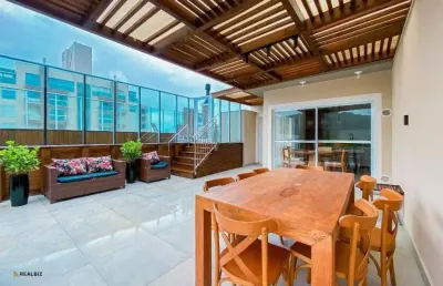 Excelente custo benefício! apartamento 2 quartos na praia grande com rooftop com espaço gourmet e piscina