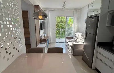 Apartamento à venda com 2 quartos na praia de palmas, mobiliado e pronto pra morar ou alugar