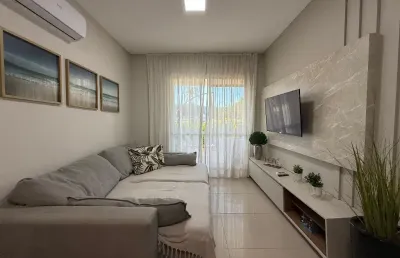 Apartamento 2 quartos na praia de palmas, com 106m2 e piscina privativa