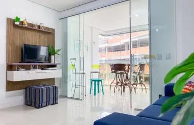 Pé na areia! apartamento no ilha dos corais residence – frente mar na praia de palmas ️