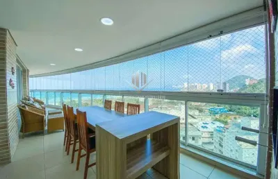 Apartamento alto padrão em praia da enseada, guarujá/sp