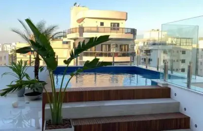 Cobertura para venda em cabo frio, algodoal, 4 dormitórios, 3 suítes, 4 banheiros