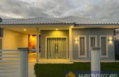 Casa para venda em araruama, fazendinha, 2 dormitórios, 1 suíte, 1 banheiro, 1 vaga