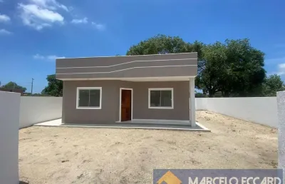 Casa para venda em araruama, itatiquara, 2 dormitórios, 1 banheiro