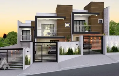 Casa com 3 quartos à venda em água verde, blumenau , 161 m2 por r$ 895.000