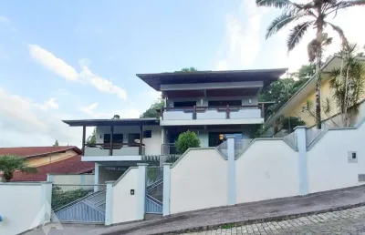 Casa em condomínio fechado com 4 quartos à venda no velha, blumenau , 430 m2 por r$ 2.800.000