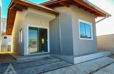 Casa com 3 quartos à venda no estrada das areias, indaial , 73 m2 por r$ 450.000