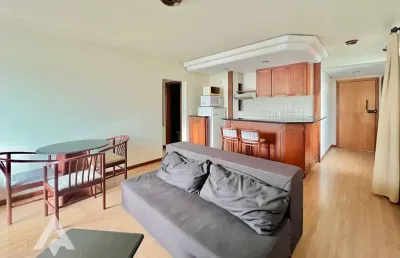 Apartamento com 1 quarto para alugar no centro, blumenau , 40 m2 por r$ 1.700
