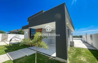 Casa com 3 quartos à venda no cajueiros (itaipuaçu), maricá , 105 m2 por r$ 790.000