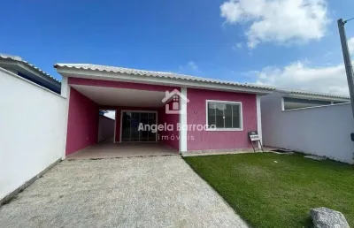 Casa em condomínio fechado com 3 quartos à venda no cajueiros (itaipuaçu), maricá , 138 m2 por r$ 550.000