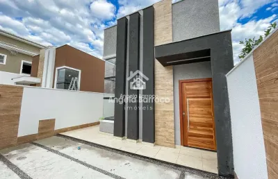 Casa com 3 quartos à venda no jardim atlântico central (itaipuaçu), maricá , 93 m2 por r$ 525.000