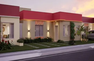 Casa térrea 3 quartos (1 suíte) no condomínio club residencial tropical