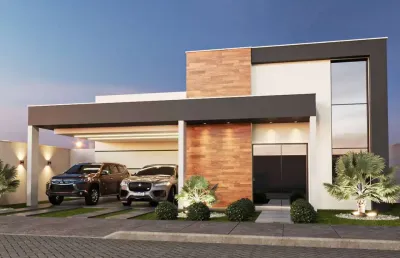 Lançamento casas soltas alto padrão 3 suítes maison bordeaux, boa vista
