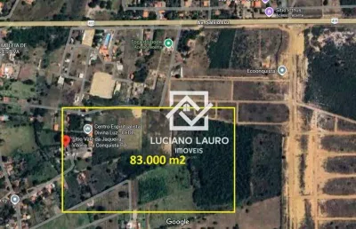 Terreno à venda, 83000 m² por r$ 3.800.000 - vitória da conquista/bahia