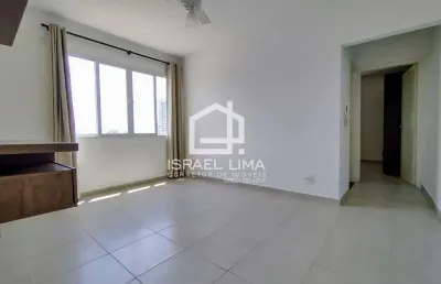 Apartamento de 1 dormitório para locação no boqueirão em santos.