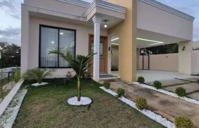 Casa em condomínio fechado com 3 quartos à venda na Estrada Doutor Celso Charuri, 1, Village Araçoiaba, Araçoiaba da Serra