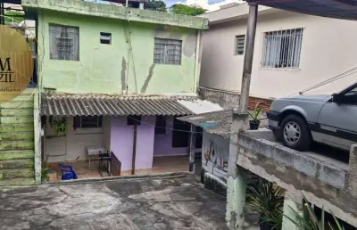 Terreno com 3 casas e 1 vaga à venda, 84 m² por r$ 350.000 - vila serralheiro - são paulo/sp