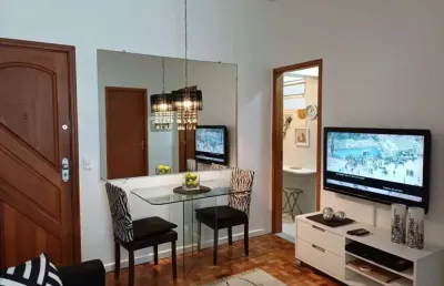 Apartamento com 1 quarto à venda em copacabana, rio de janeiro , 40 m2 por r$ 720.000