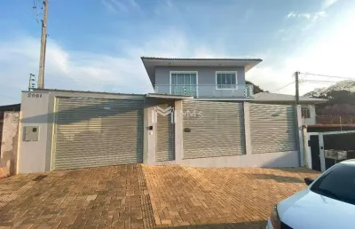 Sobrado à venda em cascavel, parque são paulo, com 3 quartos, com 258 m²