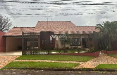 Casa à venda em cascavel, country, com 3 quartos, com 300 m²