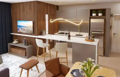Cobertura à venda em cascavel, centro, com 2 suítes, com 143.36 m², inside home club