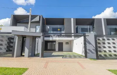 Sobrado à venda em cascavel, country, com 3 suítes, com 160.4 m²
