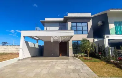 Sobrado à venda em cascavel, claudete, com 3 suítes, com 198.93 m², vila firenze residence club