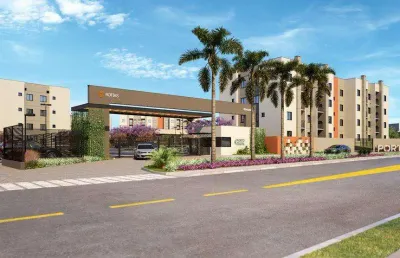 Apartamento com 2 quartos à venda na rua monsenhor gercino, 6315, itaum, joinville, 48 m2 por r$ 235.609