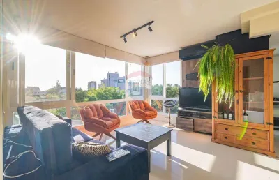 Apartamento à venda no bairro menino deus — 80m², 3 dormitórios e vista para as copas das árvores!