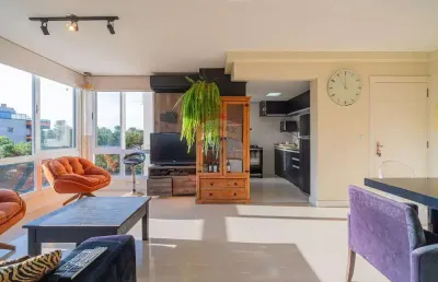 Apartamento à venda no bairro menino deus — 80m², 3 dormitórios e vista para as copas das árvores!