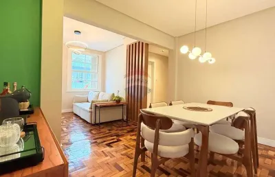 'viva no charme do centro histórico: apartamento reformado e mobiliado'