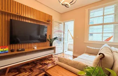 'viva no charme do centro histórico: apartamento reformado e mobiliado'