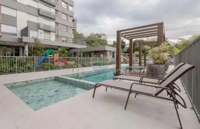 Apartamento com porcelanato instalado a venda no quintal moinhos