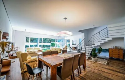 Casa  nova em condomínio fechado -  acqua 300 - 438m2 privativos - mobiliada - zona sul de porto alegre