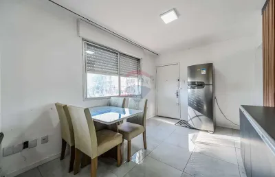 Apartamento mobiliado com 3 dormitórios farroupilha/azenha/santana