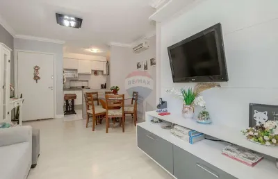 Apartamento à venda no veríssimo - 3 dormitórios - semimobiliado - infraestrutura completa