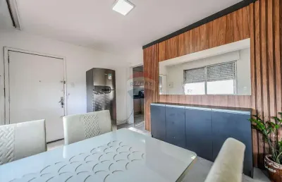 Apartamento mobiliado com 3 dormitórios farroupilha/azenha/santana